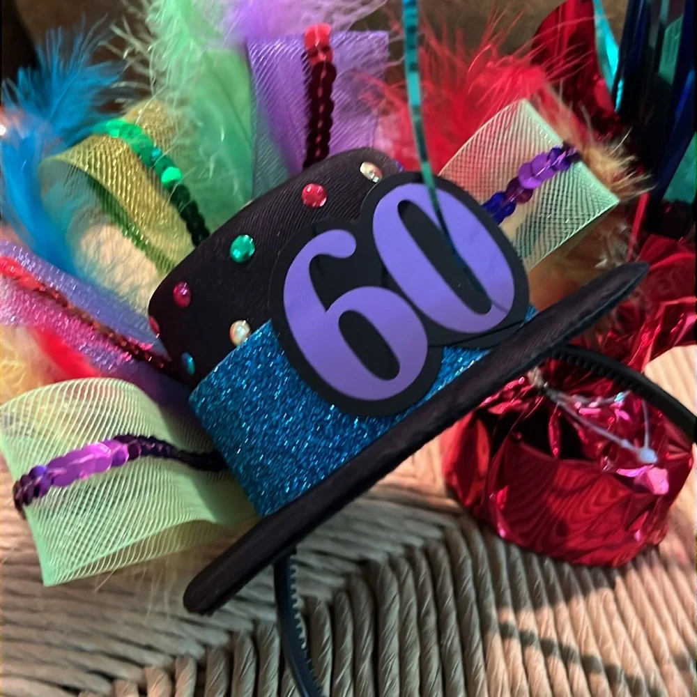 Bundle 60th Birthday Party Favors - never used SFH